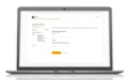 Screenshot of an online purchase interface